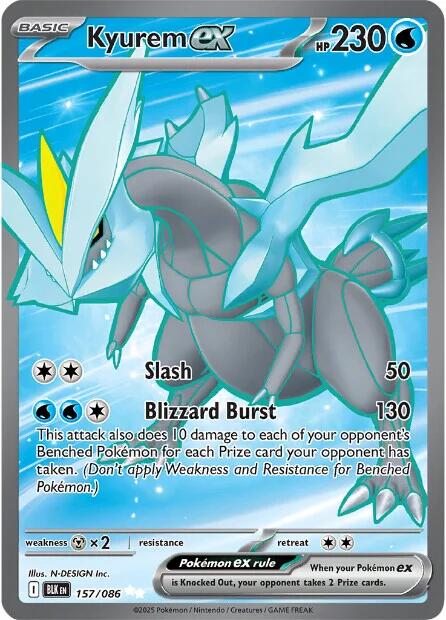 Kyurem ex  [157/086] [Black Bolt] Holofoil