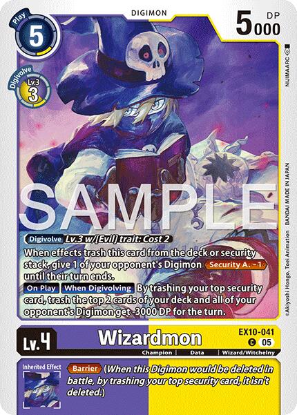 Wizardmon [EX10-041 C] [Sinister Order]