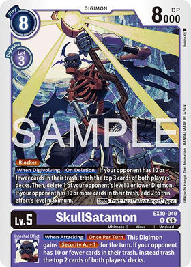 SkullSatamon [EX10-049 U] [Sinister Order]