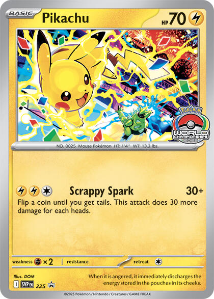 Pikachu [225] [Scarlet & Violet Promo Cards]