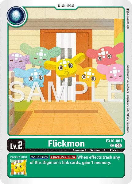 Flickmon [EX10-001 C] [Sinister Order]