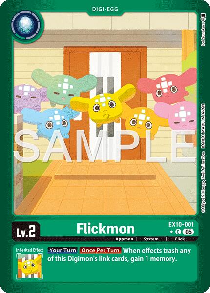 Flickmon (Limited Foil) [EX10-001 C] [Sinister Order] Foil