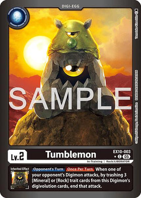 Tumblemon (Limited Foil) [EX10-003 C] [Sinister Order] Foil