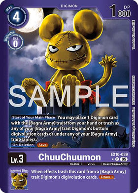 ChuuChuumon (Limited Foil) [EX10-039 C] [Sinister Order] Foil