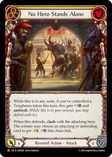 No Hero Stands Alone [SUP020] [Super Slam]