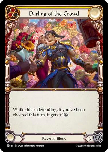 Darling of the Crowd [SUP061] [Super Slam] Rainbow Foil