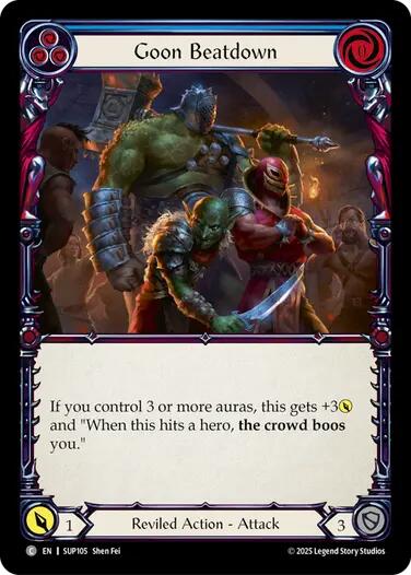 Goon Beatdown [SUP105] [Super Slam] Rainbow Foil