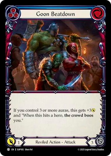 Goon Beatdown [SUP105] [Super Slam] Rainbow Foil