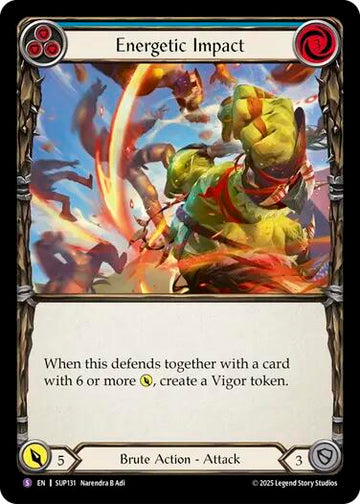 Energetic Impact [SUP131] [Super Slam] Rainbow Foil