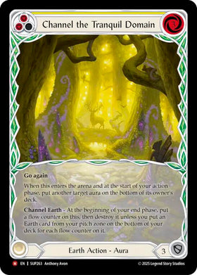 Channel the Tranquil Domain (Extended Art) [SUP263] [Super Slam] Cold Foil