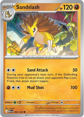 Sandslash [069/132] [Mega Evolution] Reverse Holofoil