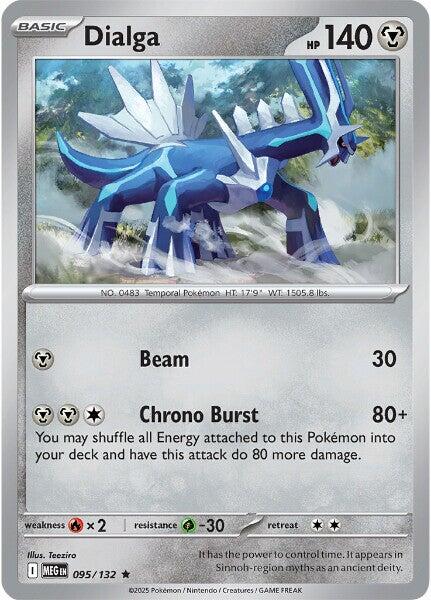 Dialga [095/132] [Mega Evolution] Reverse Holofoil