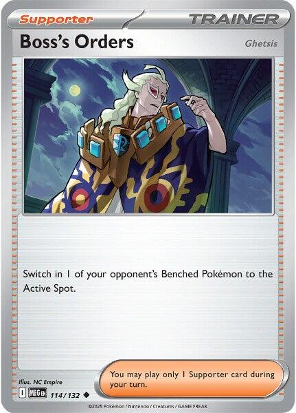 Boss's Orders [Ghetsis] [114/132] [Mega Evolution]