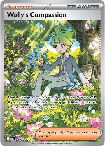Wally's Compassion [186/132] [Mega Evolution] Holofoil