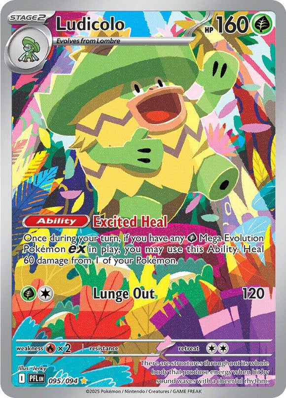 Ludicolo [095/094] [Phantasmal Flames] Holofoil