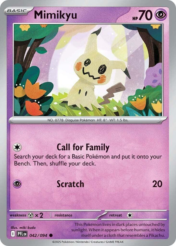 Mimikyu [042/094] [Phantasmal Flames] Reverse Holofoil