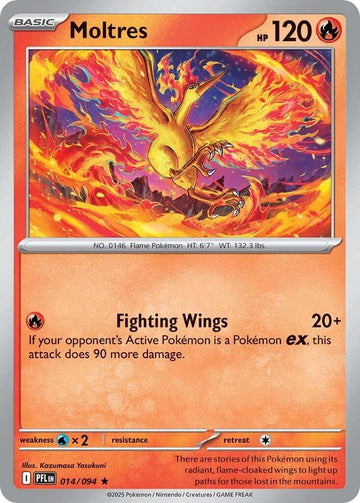 Moltres [014/094] [Phantasmal Flames] Holofoil
