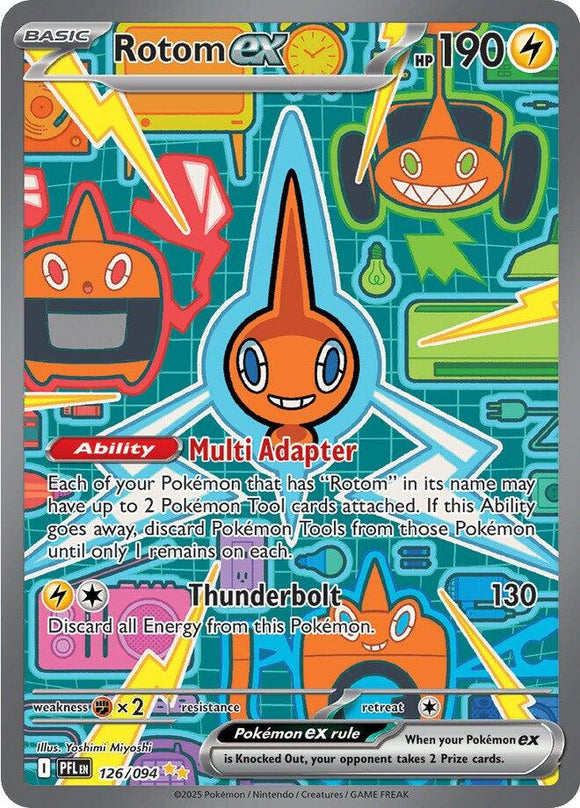 Rotom ex [126/094] [Phantasmal Flames] Holofoil