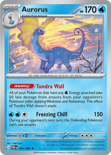 Aurorus [024/088] [Perfect Order] Holofoil