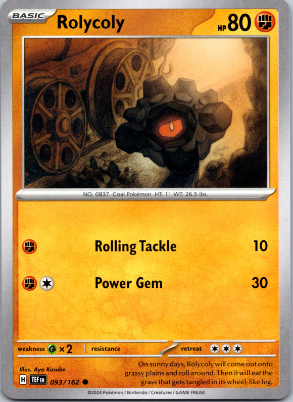 Rolycoly [093/162] - (Temporal Forces)