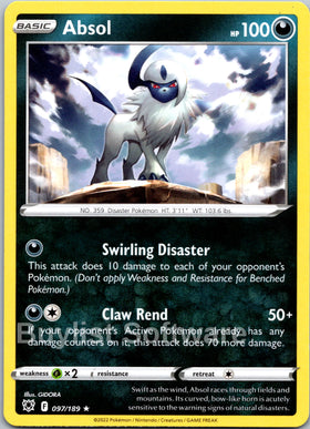 Absol [097/189] [Astral Radiance] Holofoil