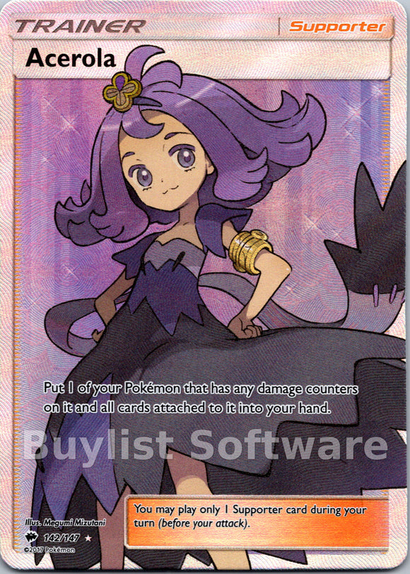 Acerola (142/147) [Sun & Moon: Burning Shadows]