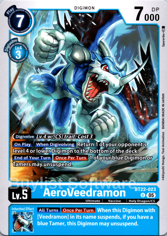 AeroVeedramon [BT22-023 U] [Cyber Eden]