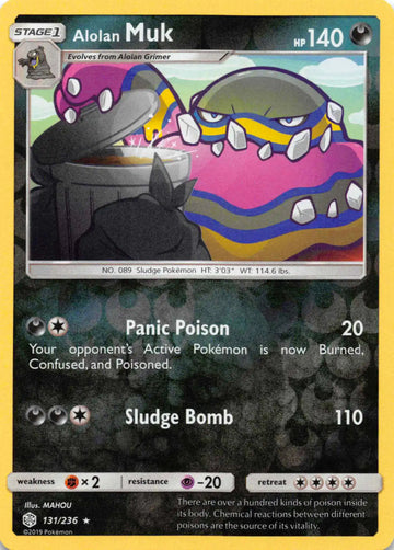 Alolan Muk [131/236] [Cosmic Eclipse] Reverse Holofoil