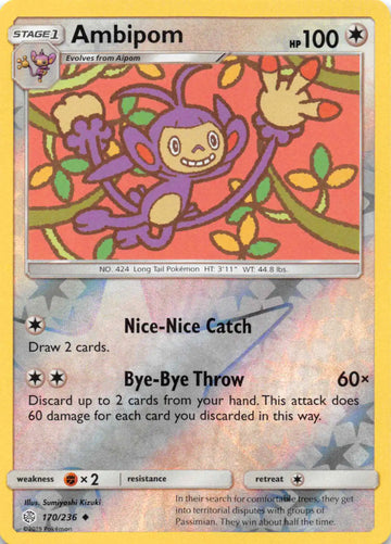 Ambipom [170/236] [Cosmic Eclipse] Reverse Holofoil