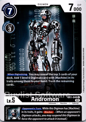 Andromon [EX1-048] [Classic Collection] Normal
