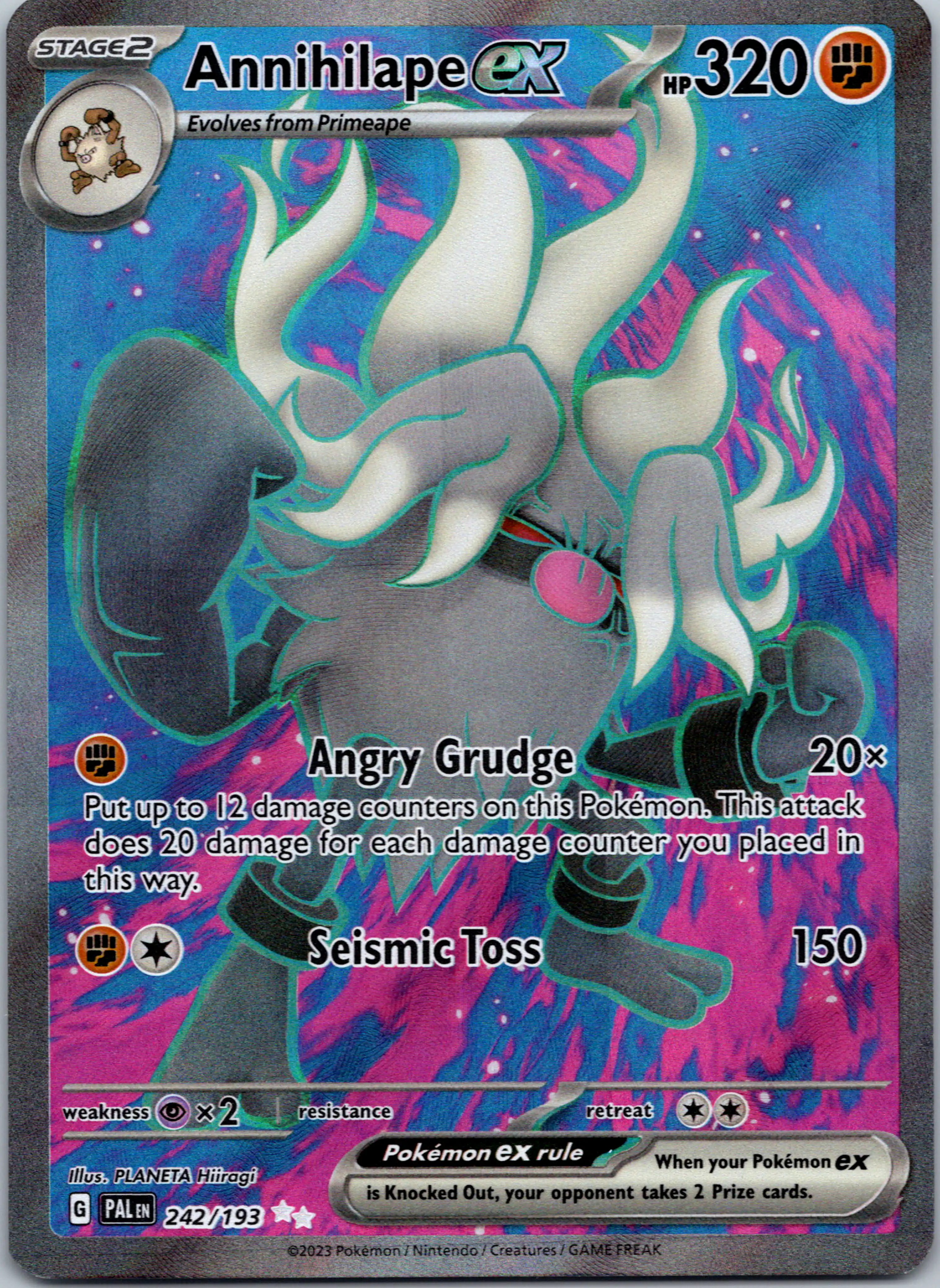 Annihilape ex - 242/193 [242/193] [Paldea Evolved] Holofoil