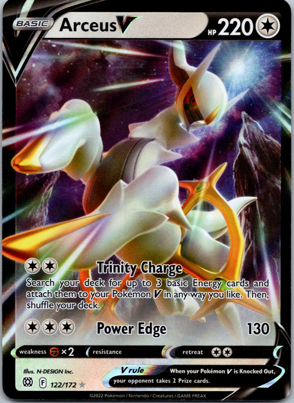 Arceus V [122/172] [Brilliant Stars] Holofoil