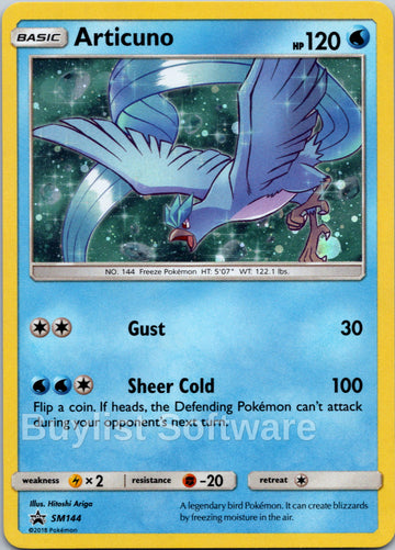 Articuno [SM144] [SM Promos] Holofoil