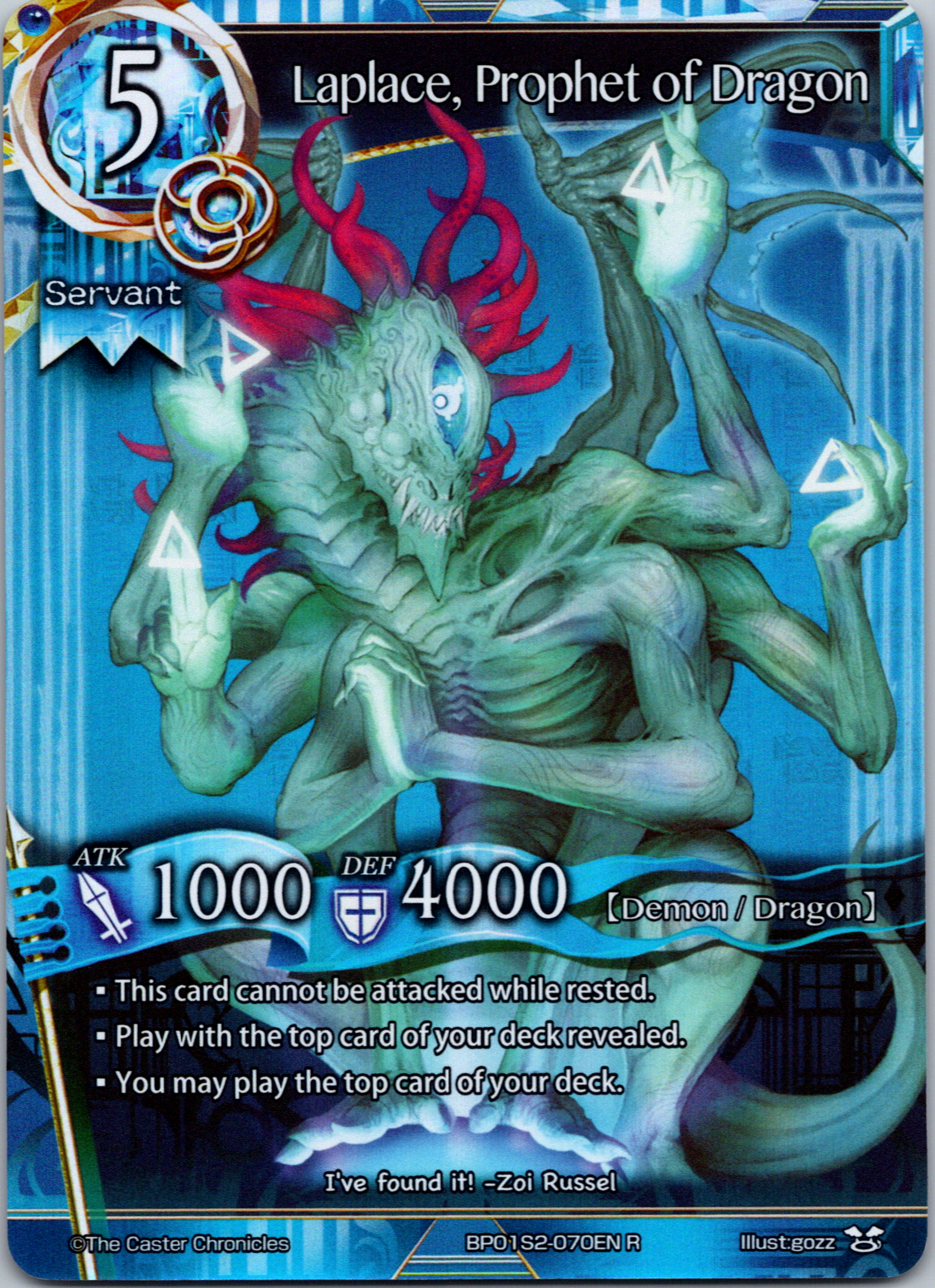 Laplace, Dragon Prophet - BP01S2-070EN