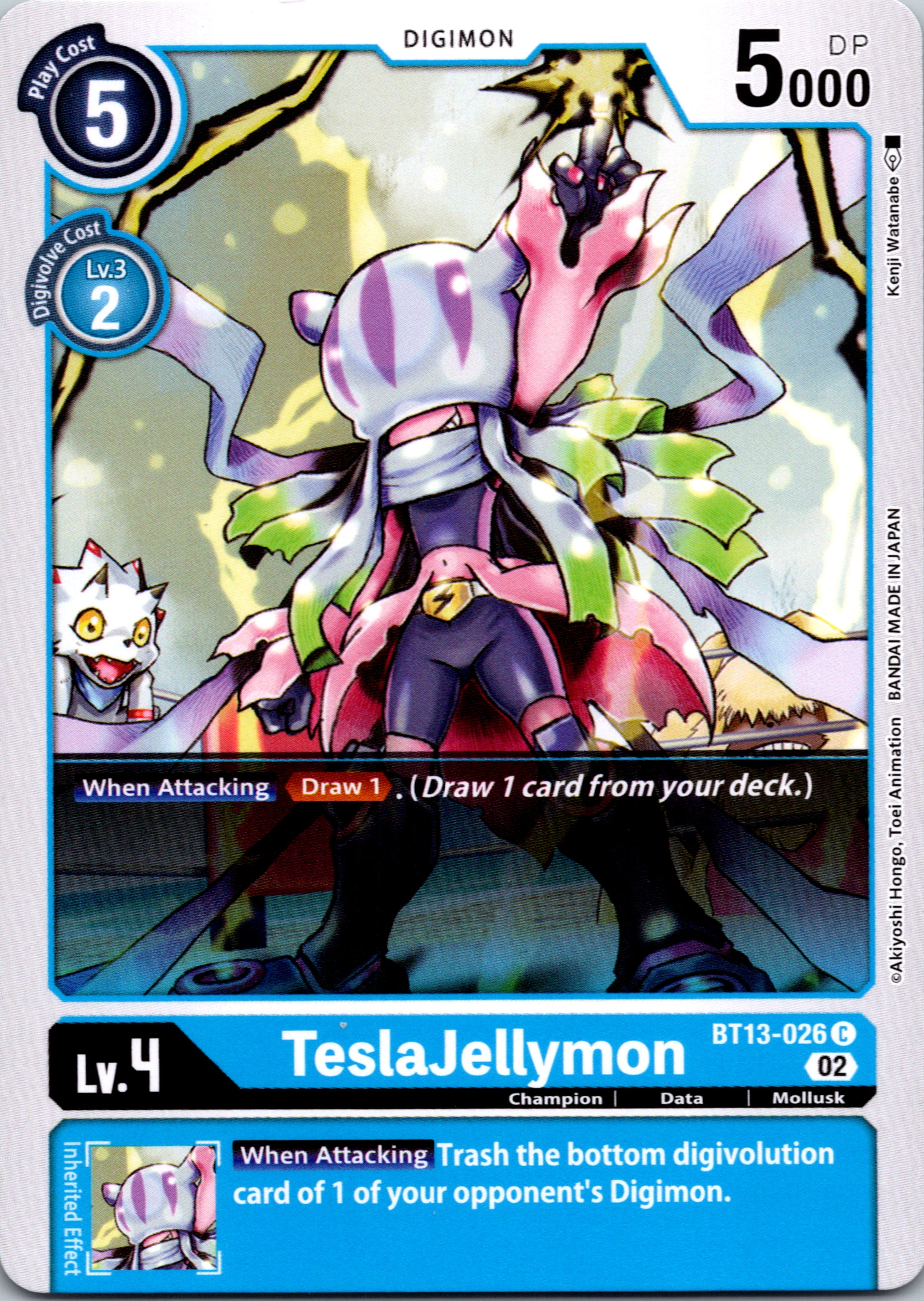 TeslaJellymon [BT13-026] [Versus Royal Knights] Normal