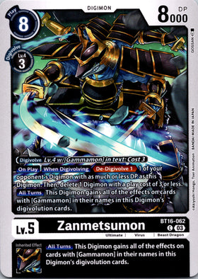 Zanmetsumon [BT16-062-C] [Beginning Observer] Normal