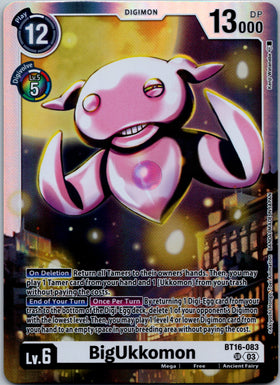 BigUkkomon [BT16-083 SR] [Beginning Observer] Foil