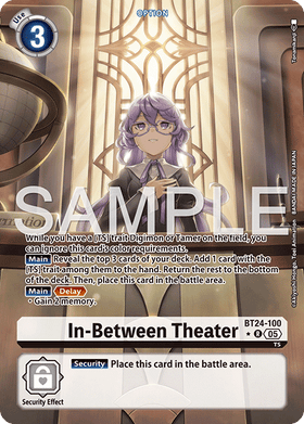 In-Between Theater (Alternate Art) [BT24-100] [Time Stranger] Foil