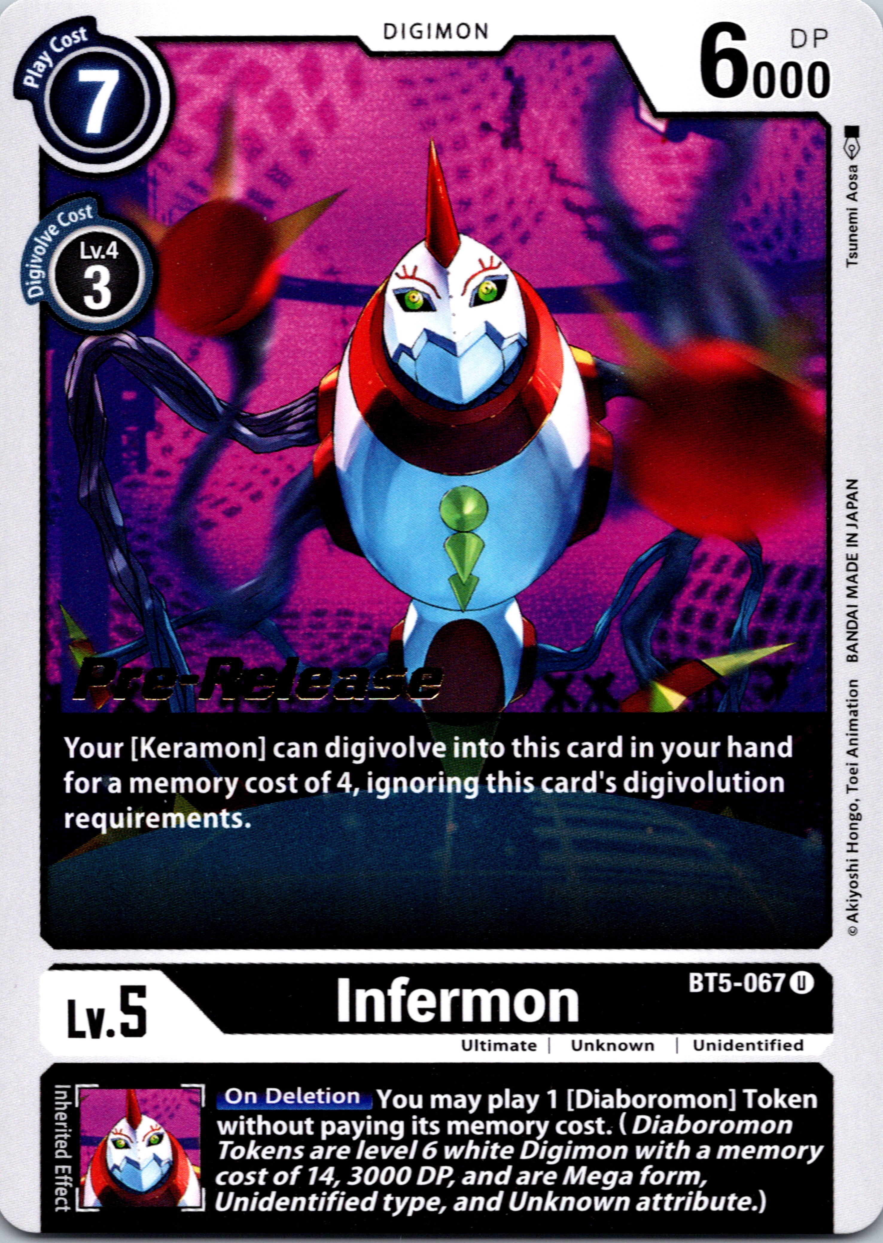 Infermon [BT5-067] [Battle of Omni Pre-Release Cards] Normal