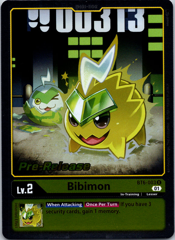 BT6-003 (Double Diamond Pre-Release Cards) Foil