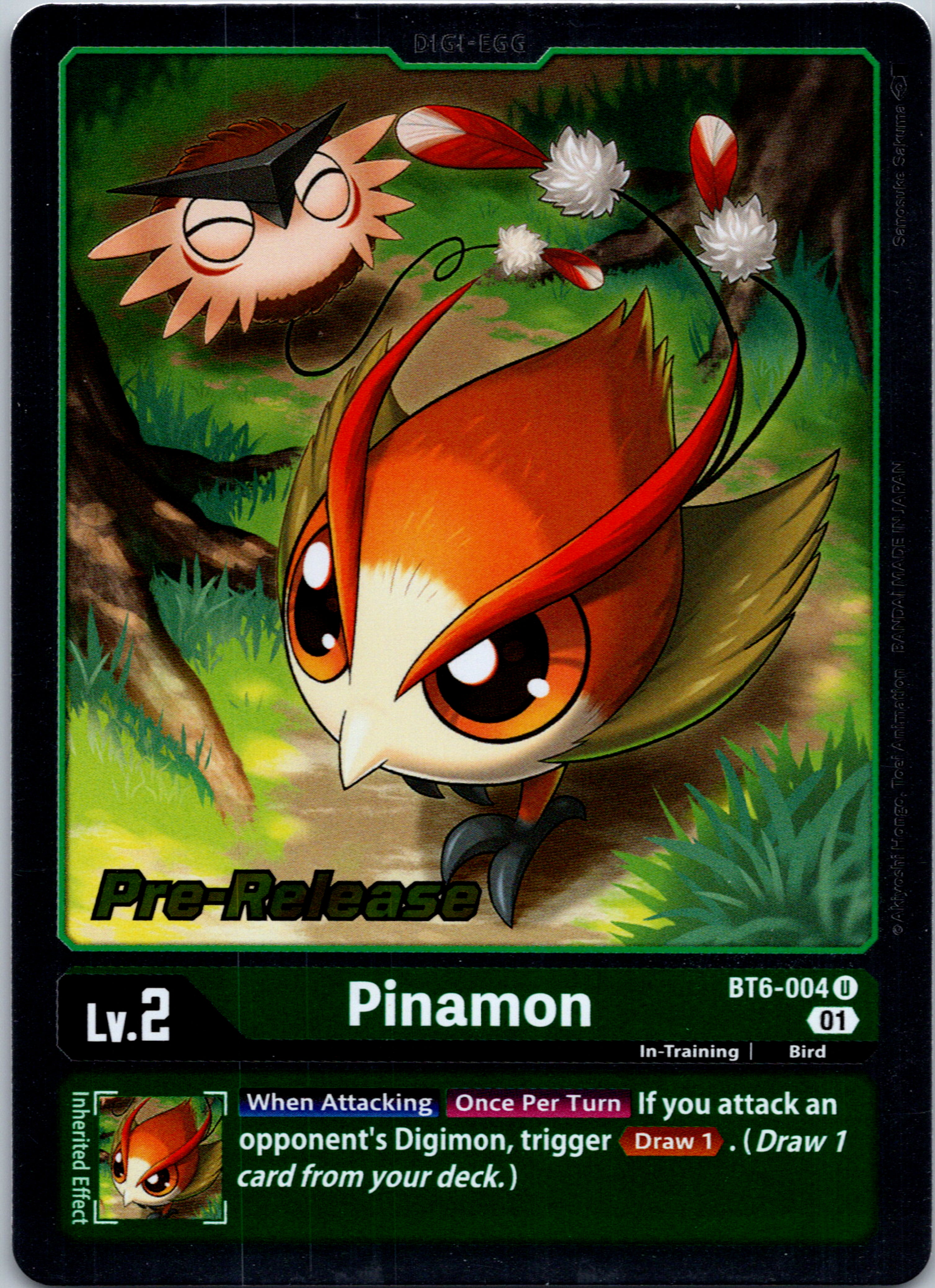 Pinamon [BT6-004] [Double Diamond Pre-Release Cards] Normal