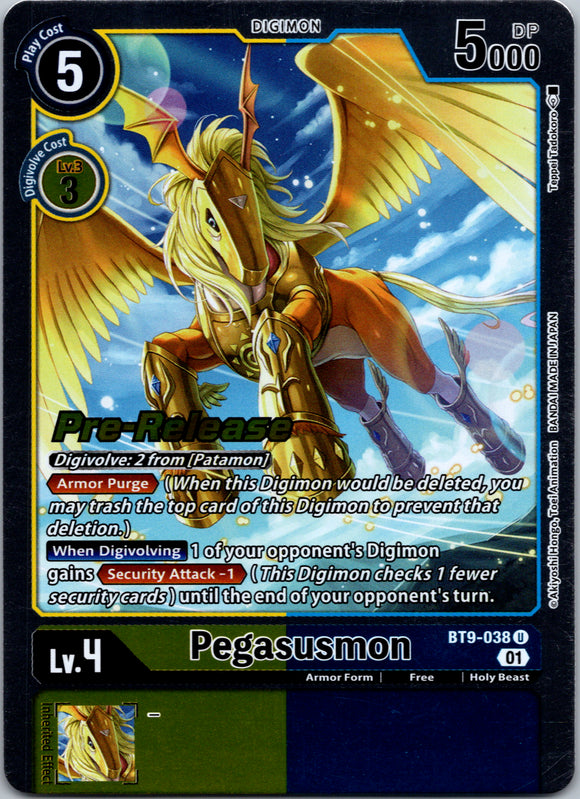 BT9-038 (X Record Pre-Release Cards) Foil