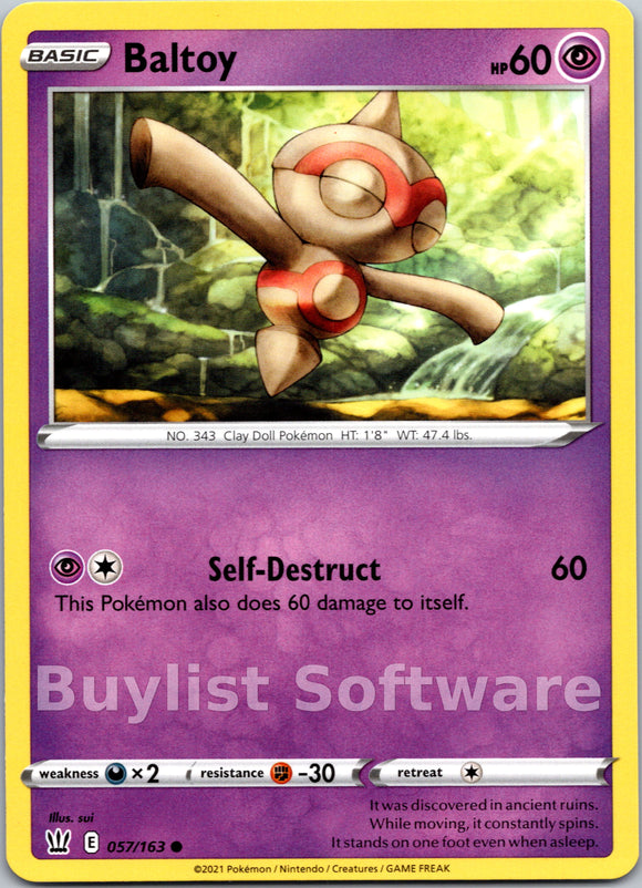 Baltoy  [057/163] [SWSH05: Battle Styles]