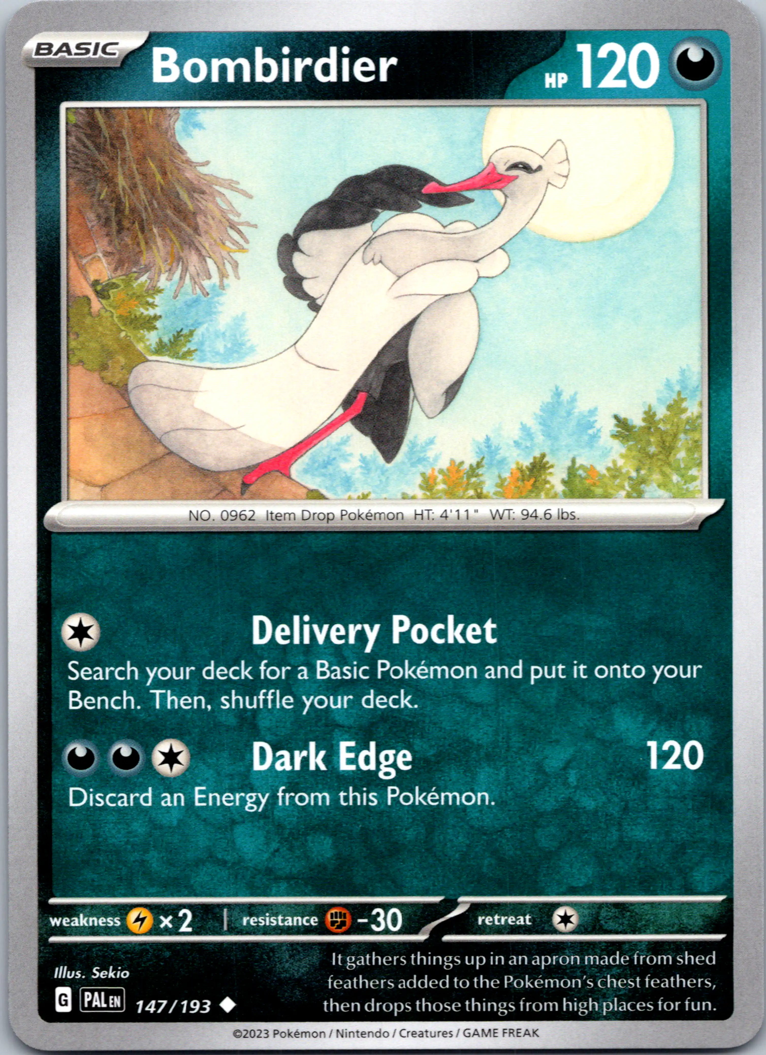 Bombirdier [147/193] [Paldea Evolved]