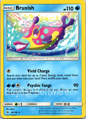 Bruxish [48/149] [Sun & Moon Base Set]