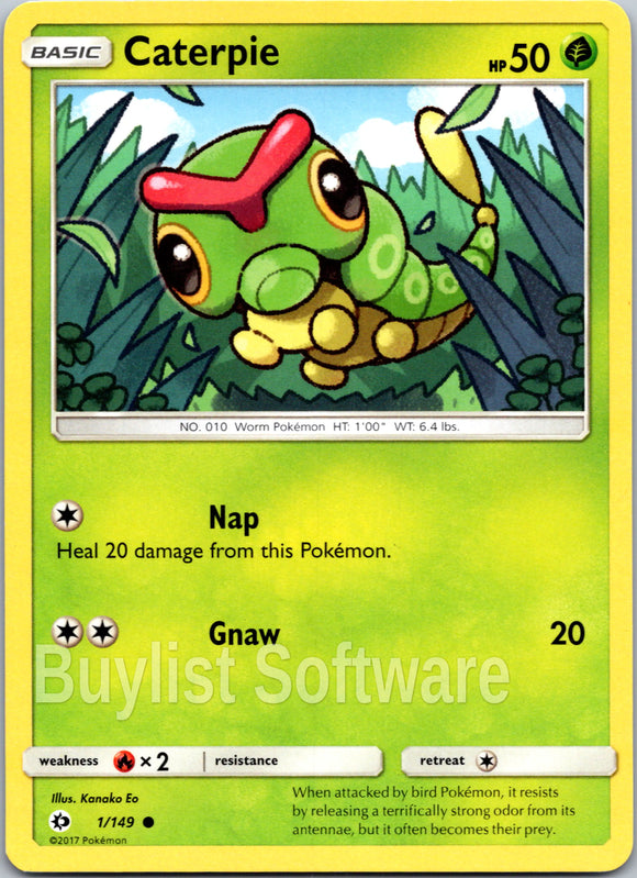 Caterpie [1/149] [Sun & Moon Base Set]
