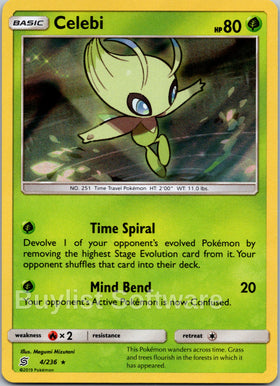 Celebi [4/236] [Unified Minds] Holofoil