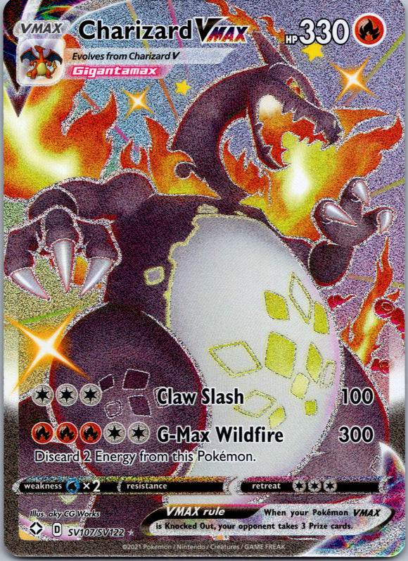 Charizard VMAX [SV107/SV122] [Shining Fates: Shiny Vault] Holofoil