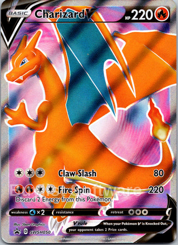 Charizard V [SWSH050] [Sword & Shield Promo Cards] Holofoil