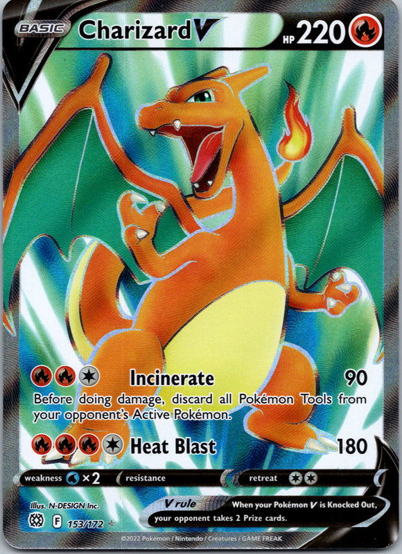 Charizard V (Full Art) [153/172] [Brilliant Stars] Holofoil